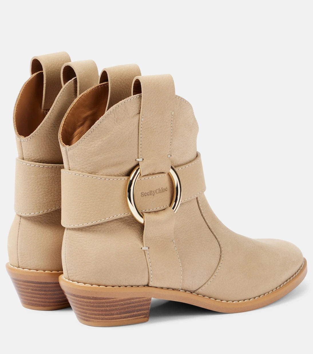 See By Chloé - New Ring 40 leather ankle boots