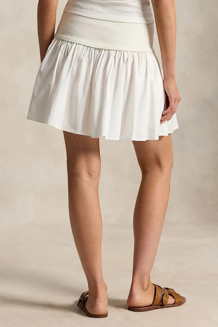 Polo Ralph Lauren пола от памук POPLIN-WVN-SKIRT