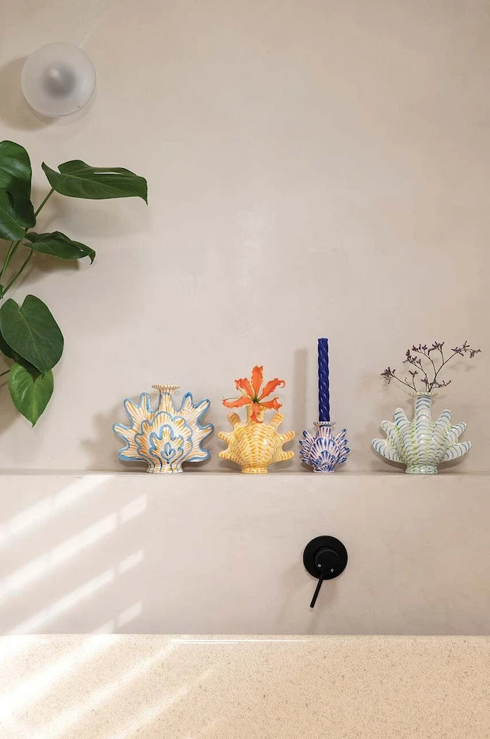 Декоративен свещник &k amsterdam Shellegance Small