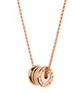 Rose Gold B.zero1 Necklace