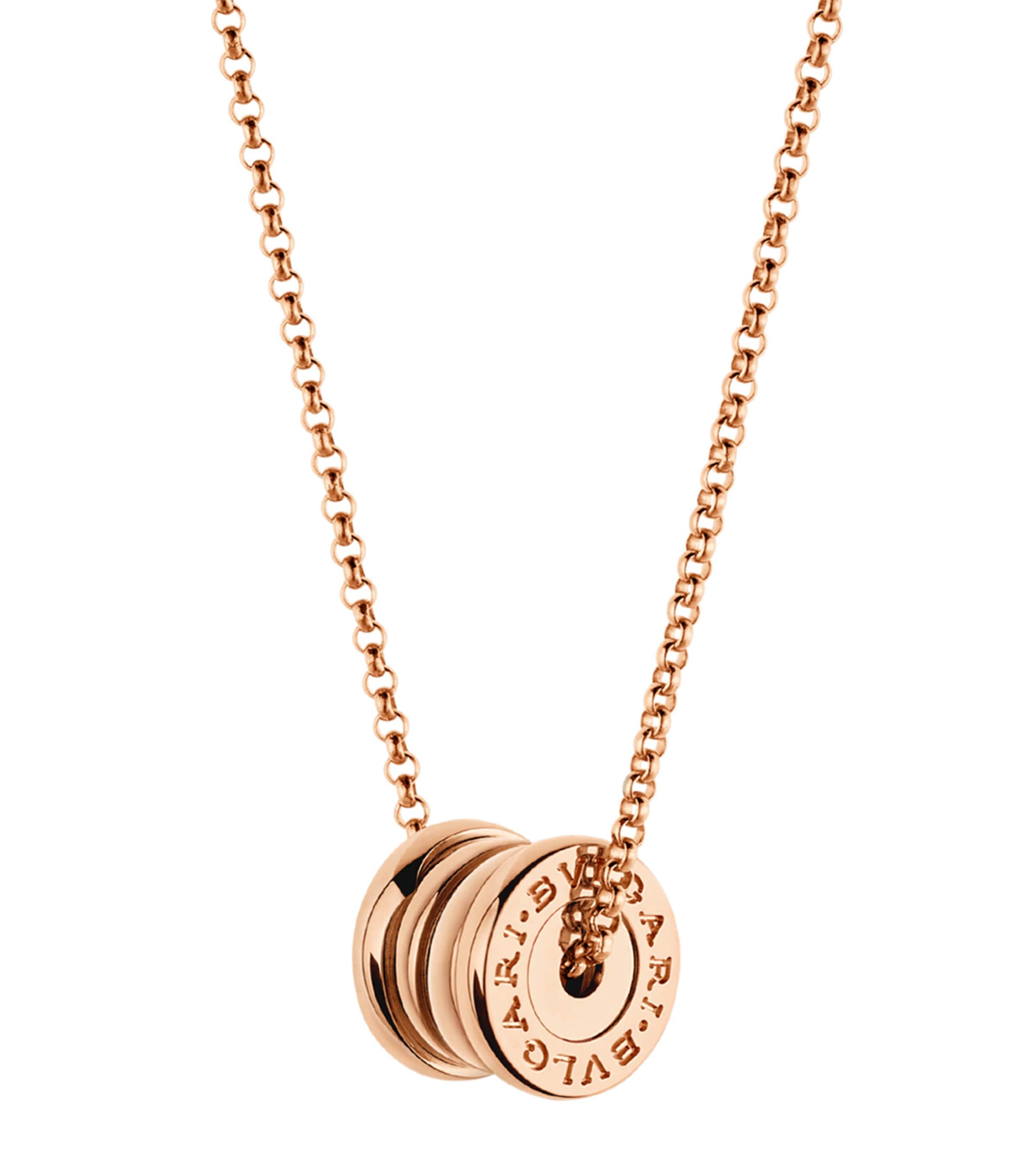 Rose Gold B.zero1 Necklace