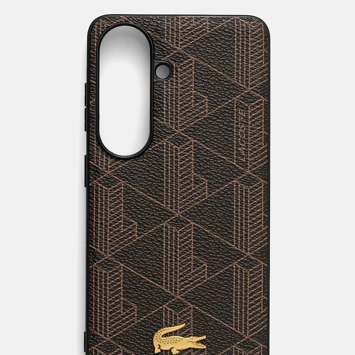 Lacoste suni deri telefon kılıfı Samsung Galaxy S26