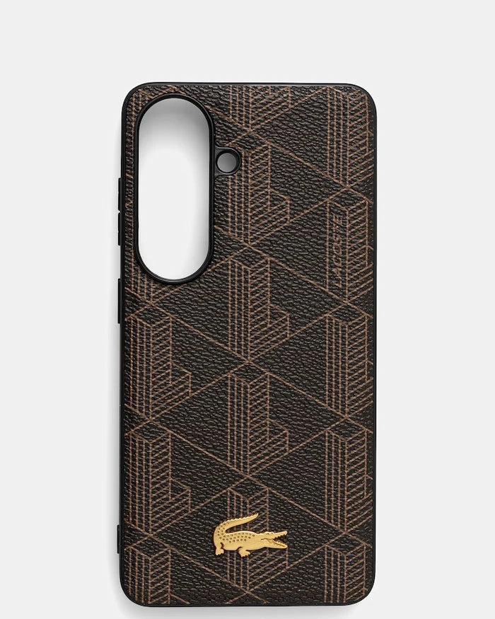 Lacoste suni deri telefon kılıfı Samsung Galaxy S26