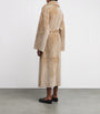 Arma Beige Shearling-Leather Reversible RIEN coat