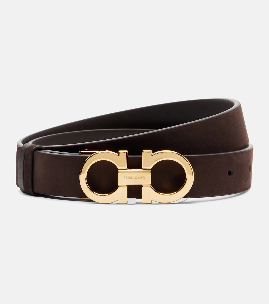 Ferragamo - Gancio Mediterraneo leather belt