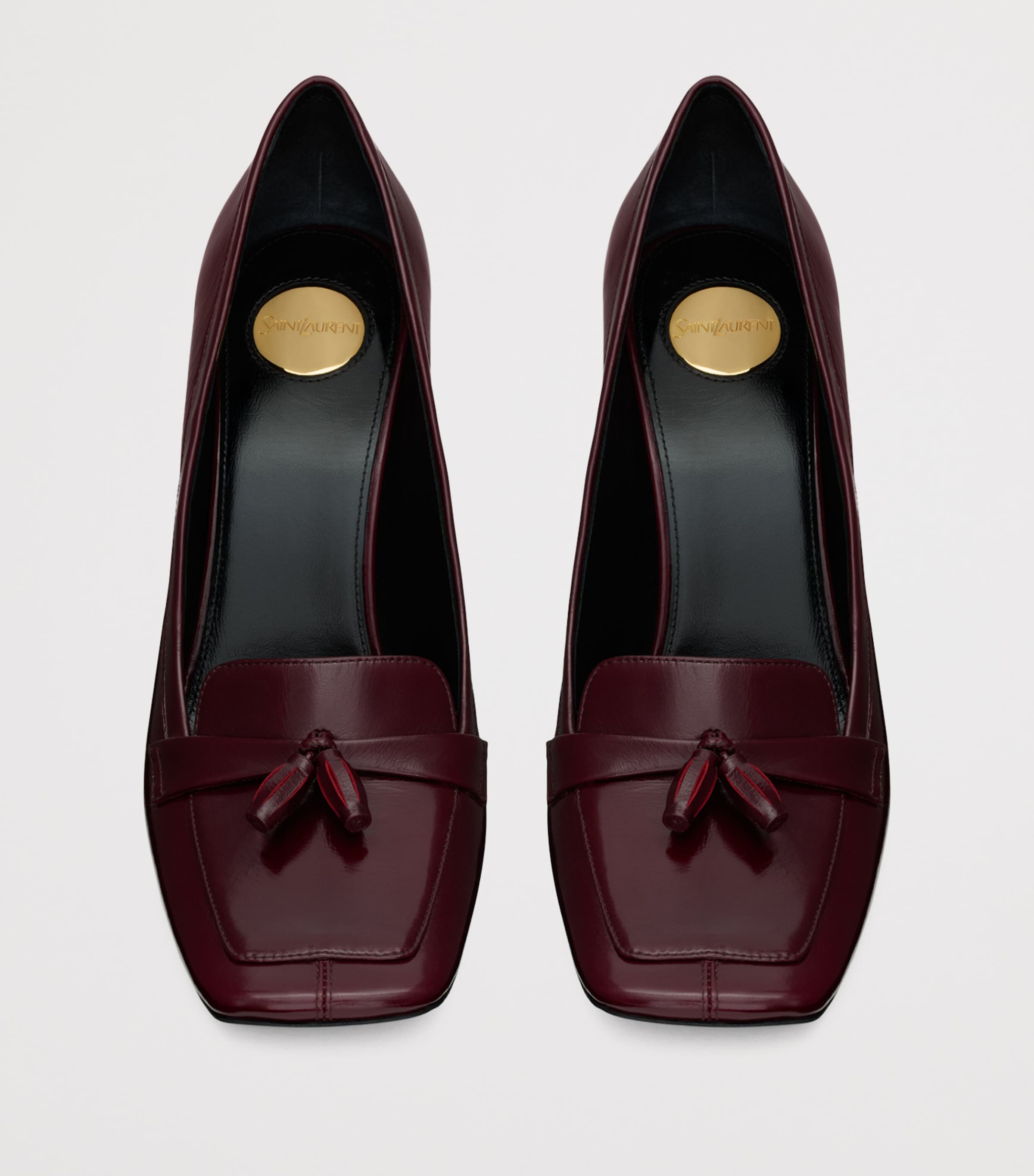 Saint Laurent Pink Leather Chloé Pumps 90