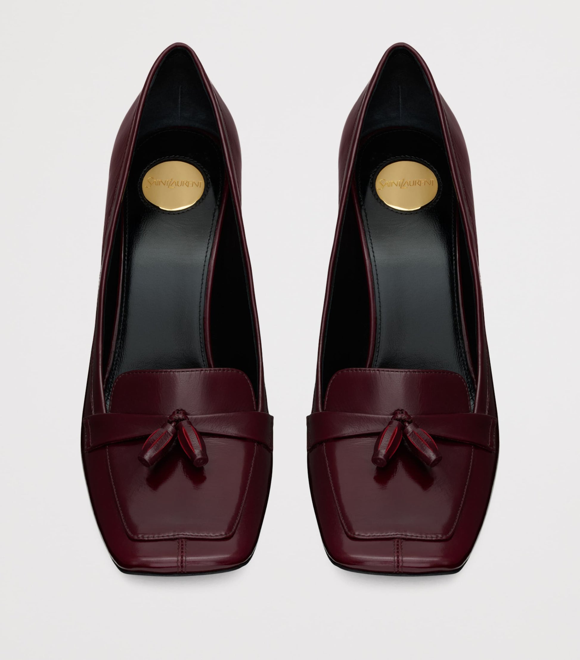 Saint Laurent Pink Leather Chloé Pumps 90