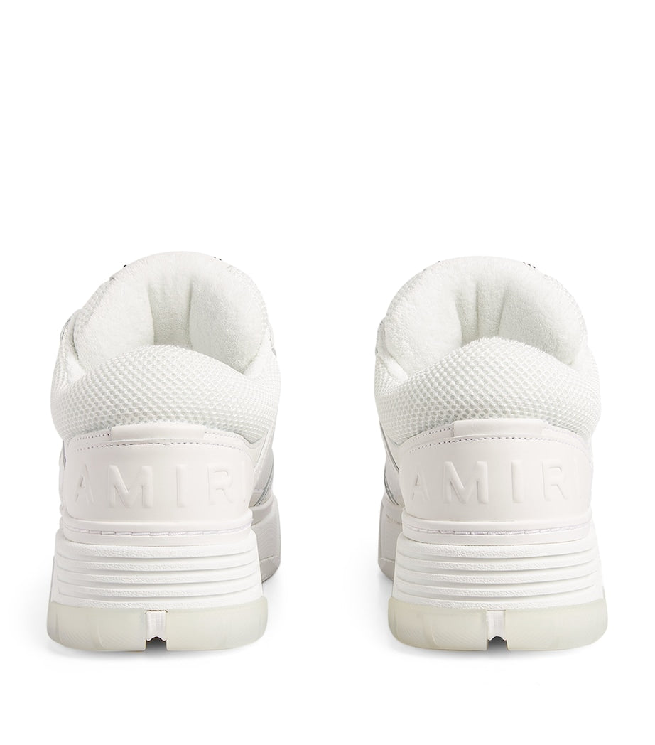 Leather MA-1 Low-Top Sneakers