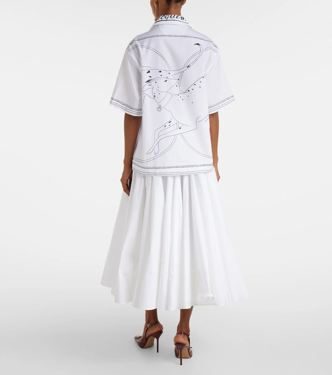 Jacquemus - Chemise Jean printed cotton shirt