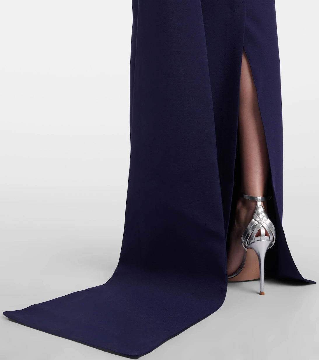 Safiyaa - Giorgia off-shoulder crêpe gown
