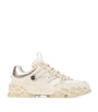 Jimmy Choo White Diamond X Leather Sneakers