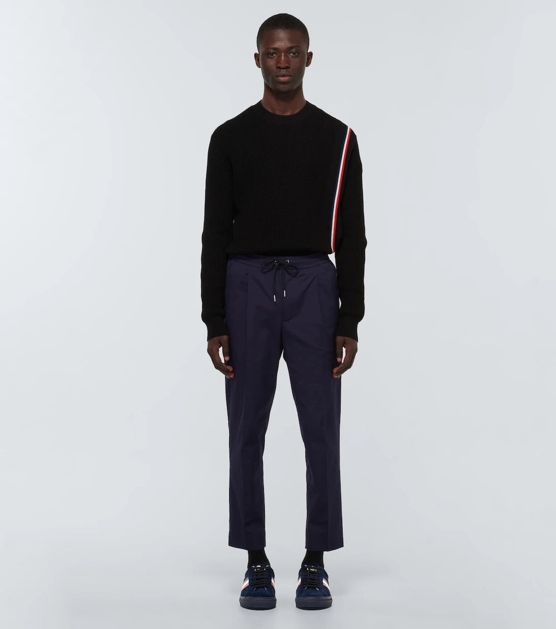 Moncler - New Monaco suede sneakers