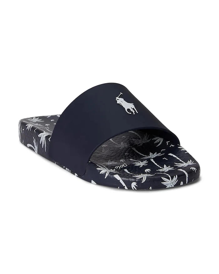 Polo Ralph Lauren Erkek Düz Taban Terlik Polo Slide