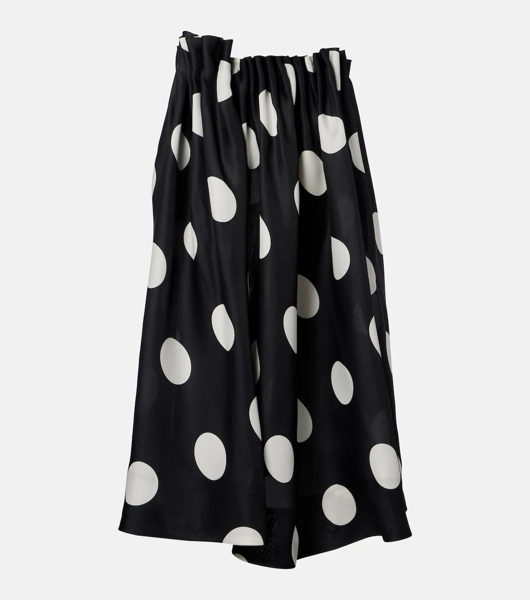 Khaite - Riley polka-dot silk maxi skirt