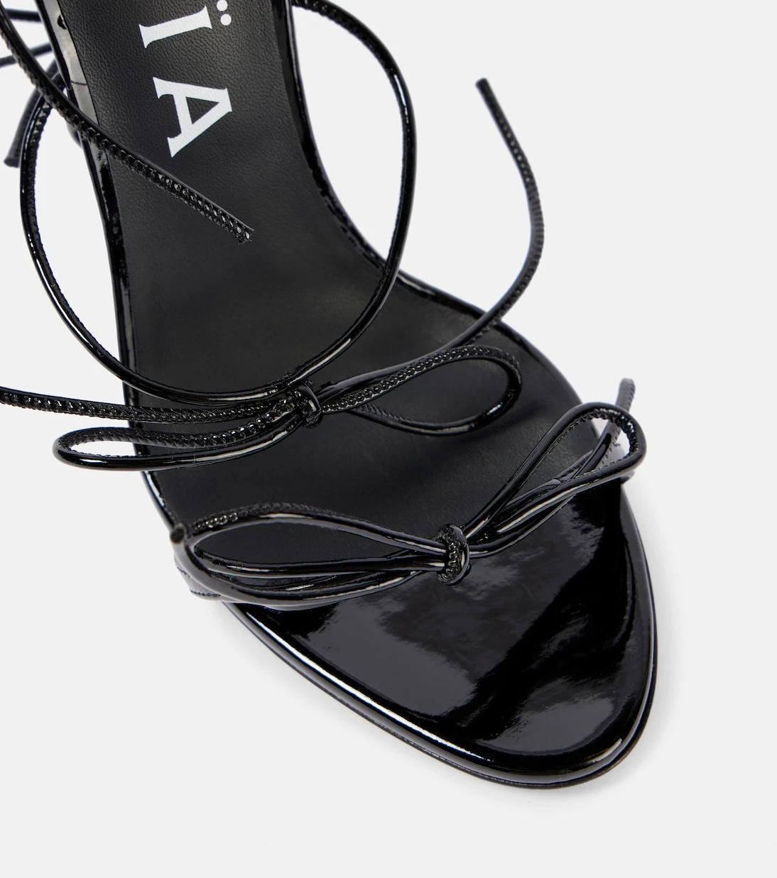 Alaïa - Bobine 110 leather-lined sandals