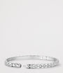CHANEL White Gold and Diamond Coco Crush Bangle