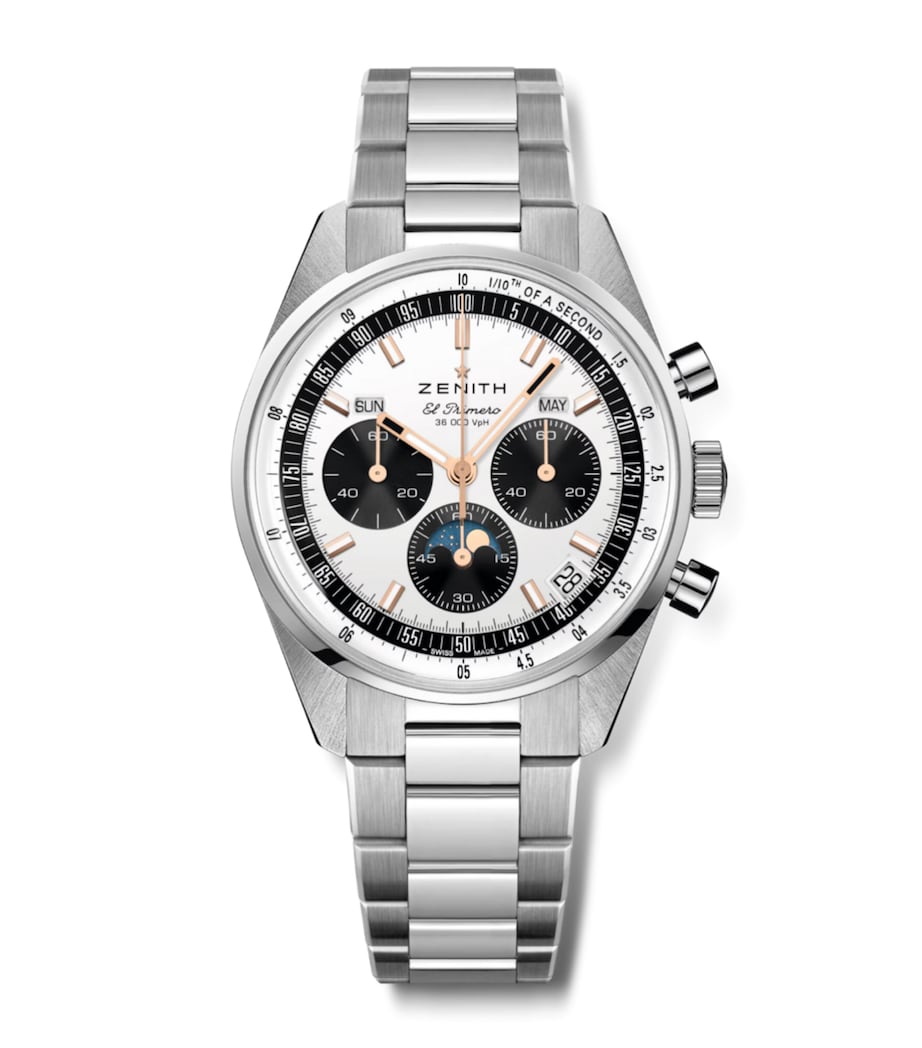 Zenith Stainless Steel Chronomaster Watch 38mm