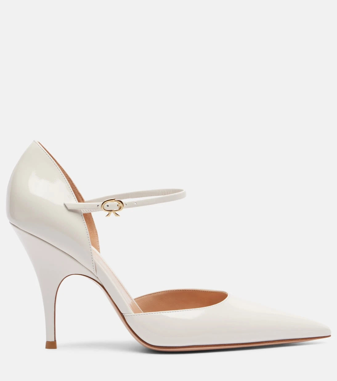 Gianvito Rossi - Sofia D'Orsay patent leather pumps