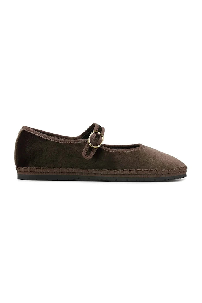 Nokwol Balerin Ayakkabı Mel Brown
