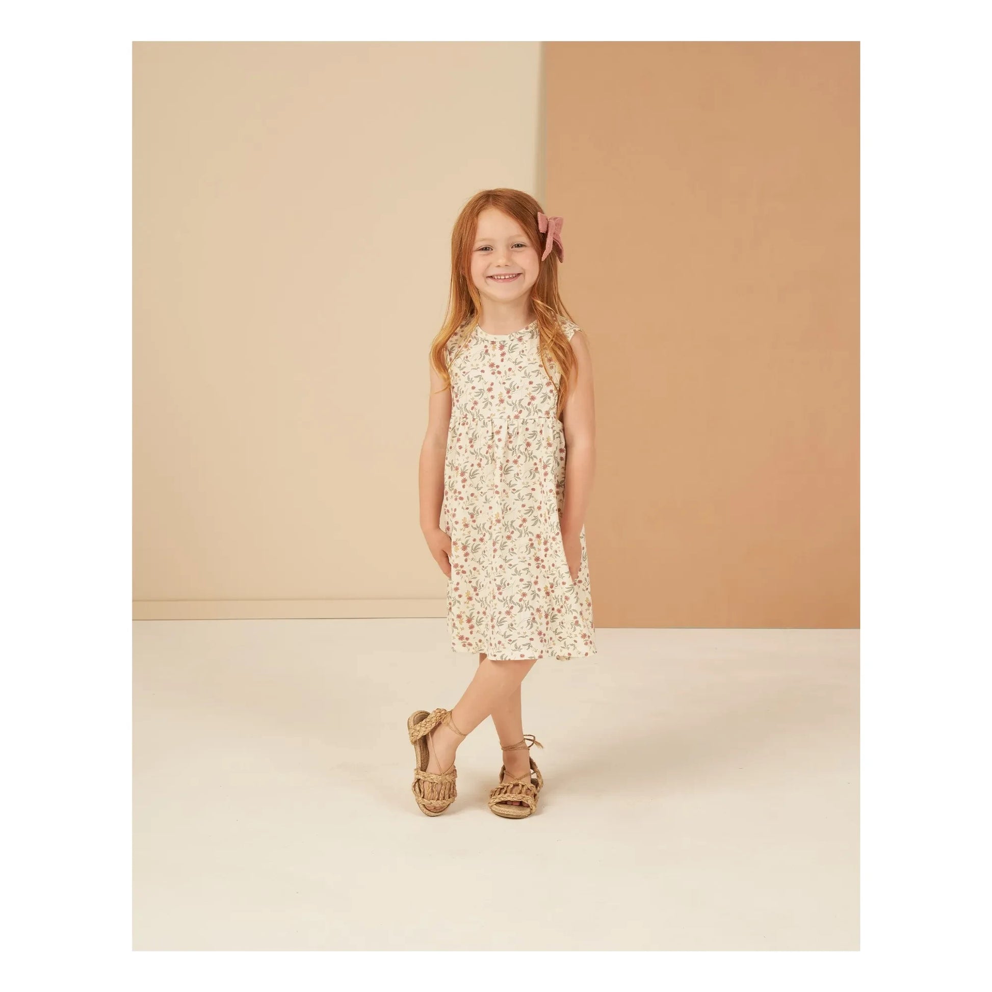 Rylee + Cru - Layla Fleuri Dress | Ecru