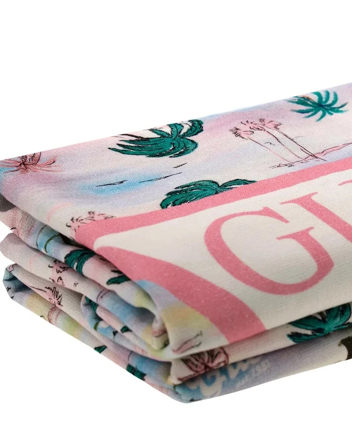 Guess Cotton Beach Towel