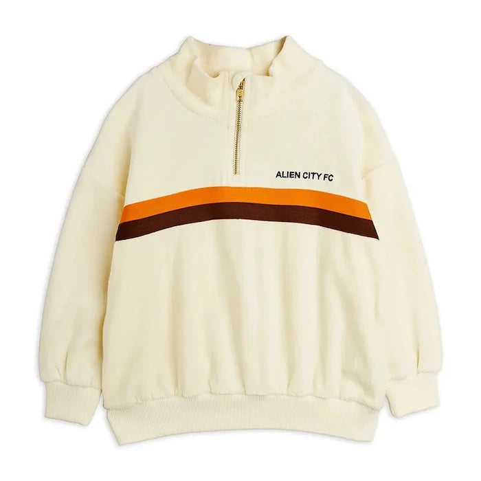 Mini Rodini Çocuk Pamuklu Sweatshirt Alien City FC