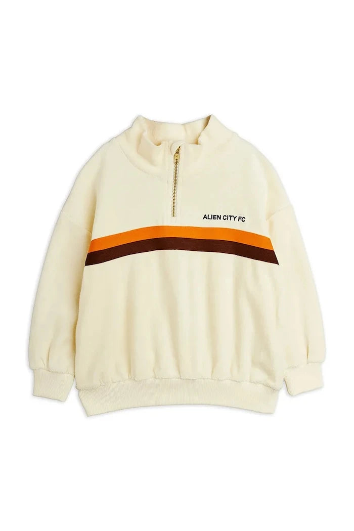 Mini Rodini Çocuk Pamuklu Sweatshirt Alien City FC