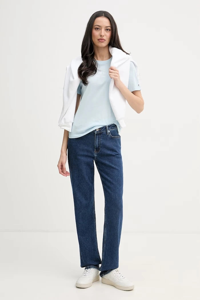 Tommy Hilfiger дънки straight дамски