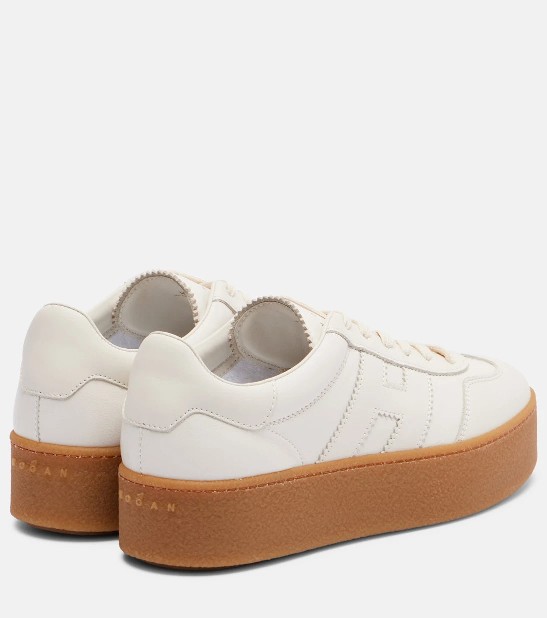 Hogan - H681 leather platform sneakers