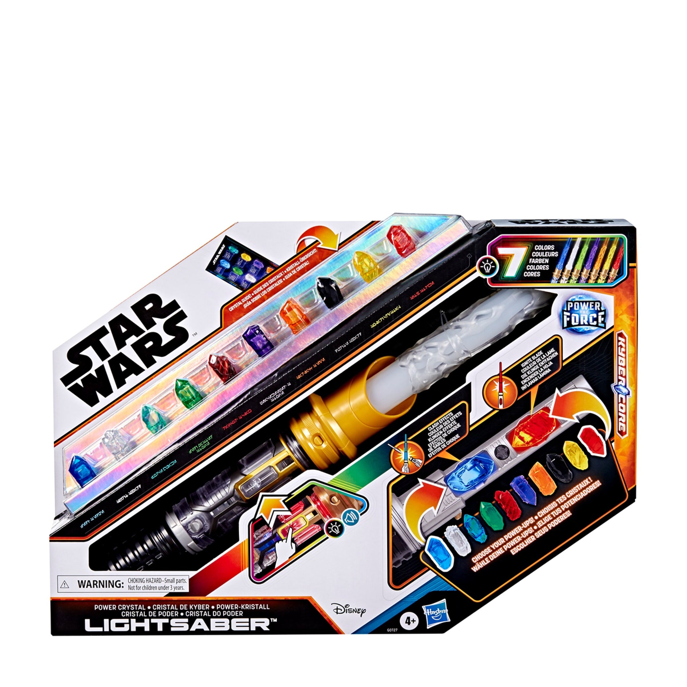 Star Wars Power Crystal Lightsaber Toy