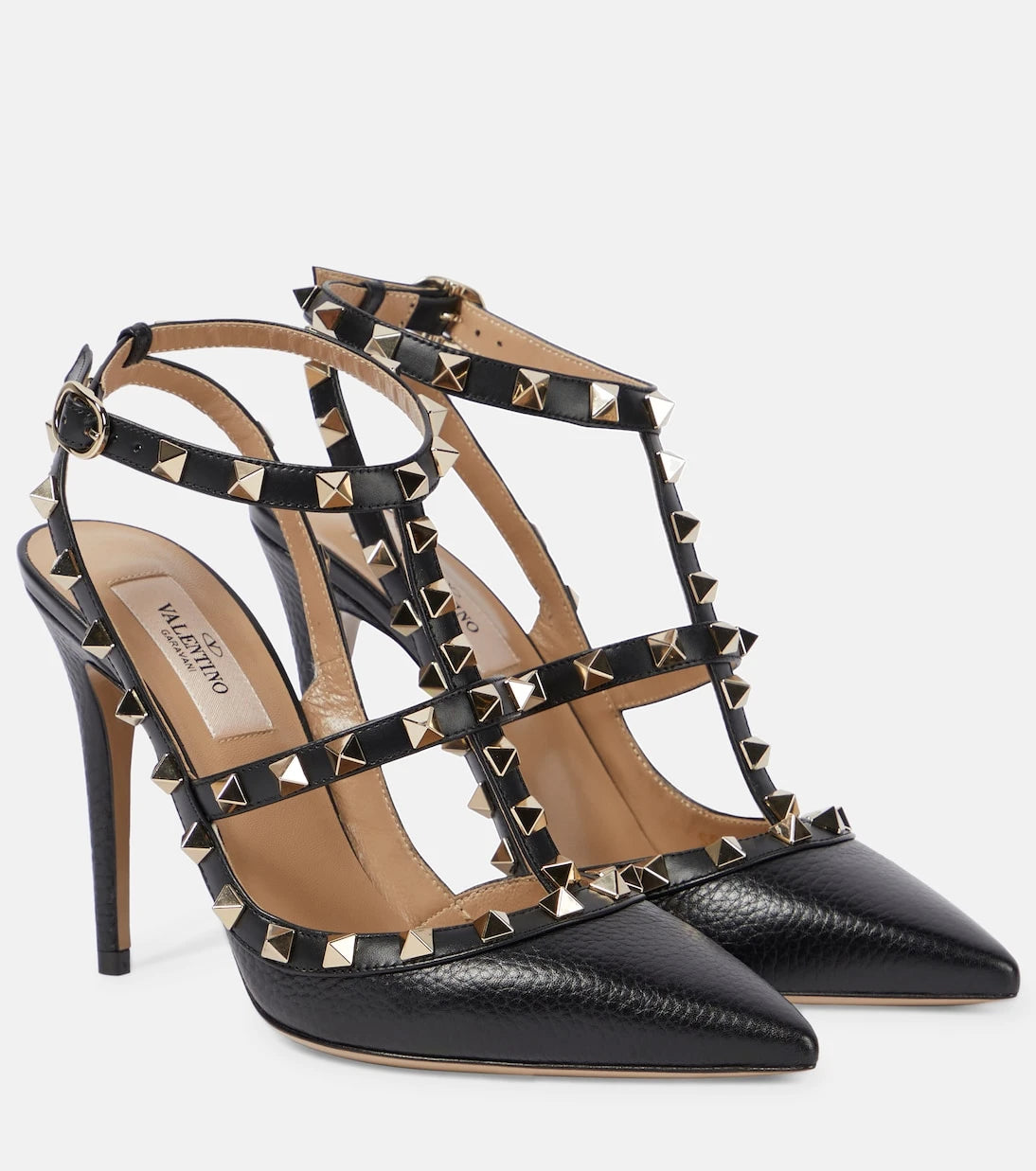 Valentino Garavani - Rockstud leather pumps