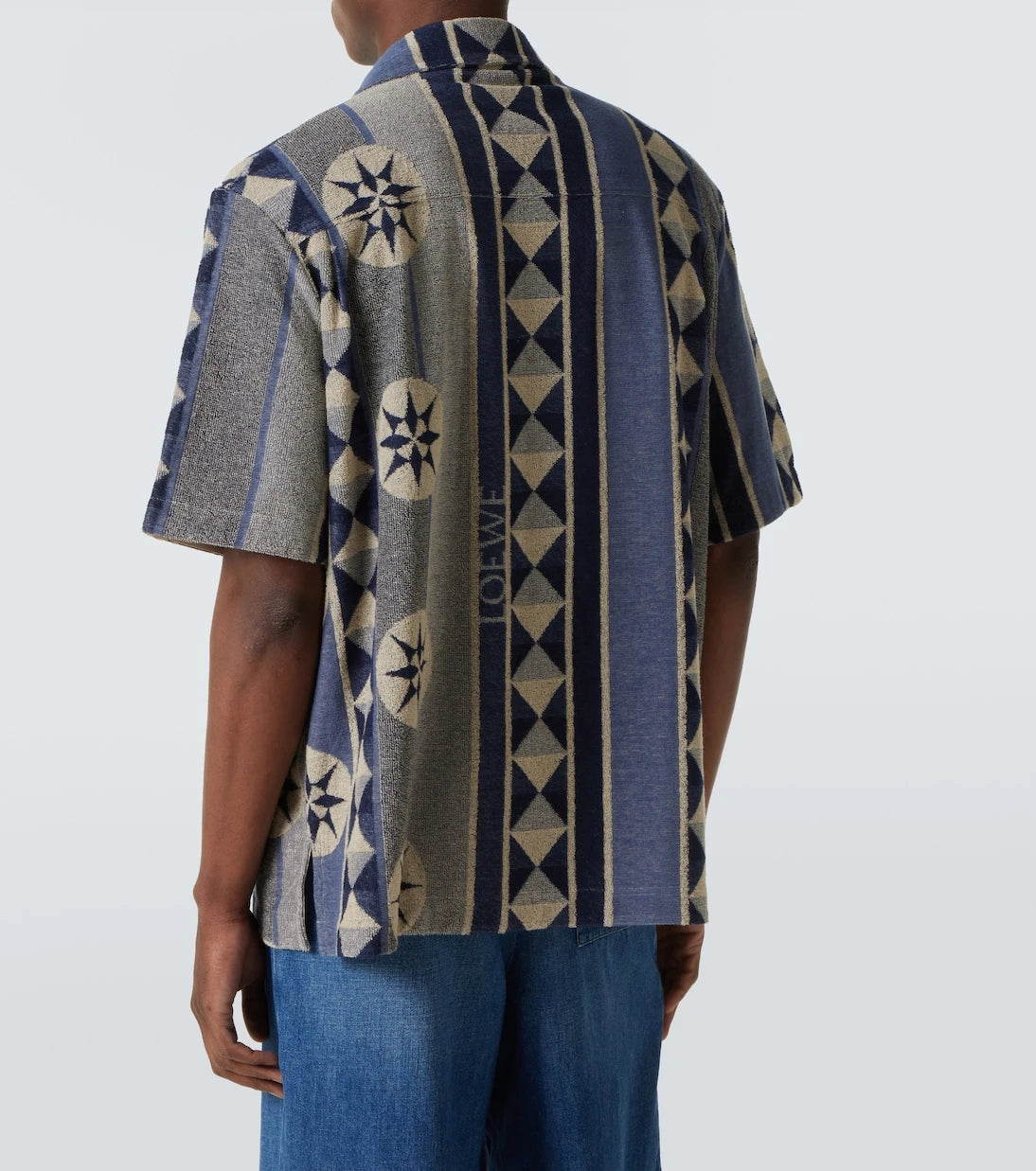 Loewe - Jacquard terry bowling shirt