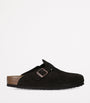 Birkenstock Suede Boston Clogs