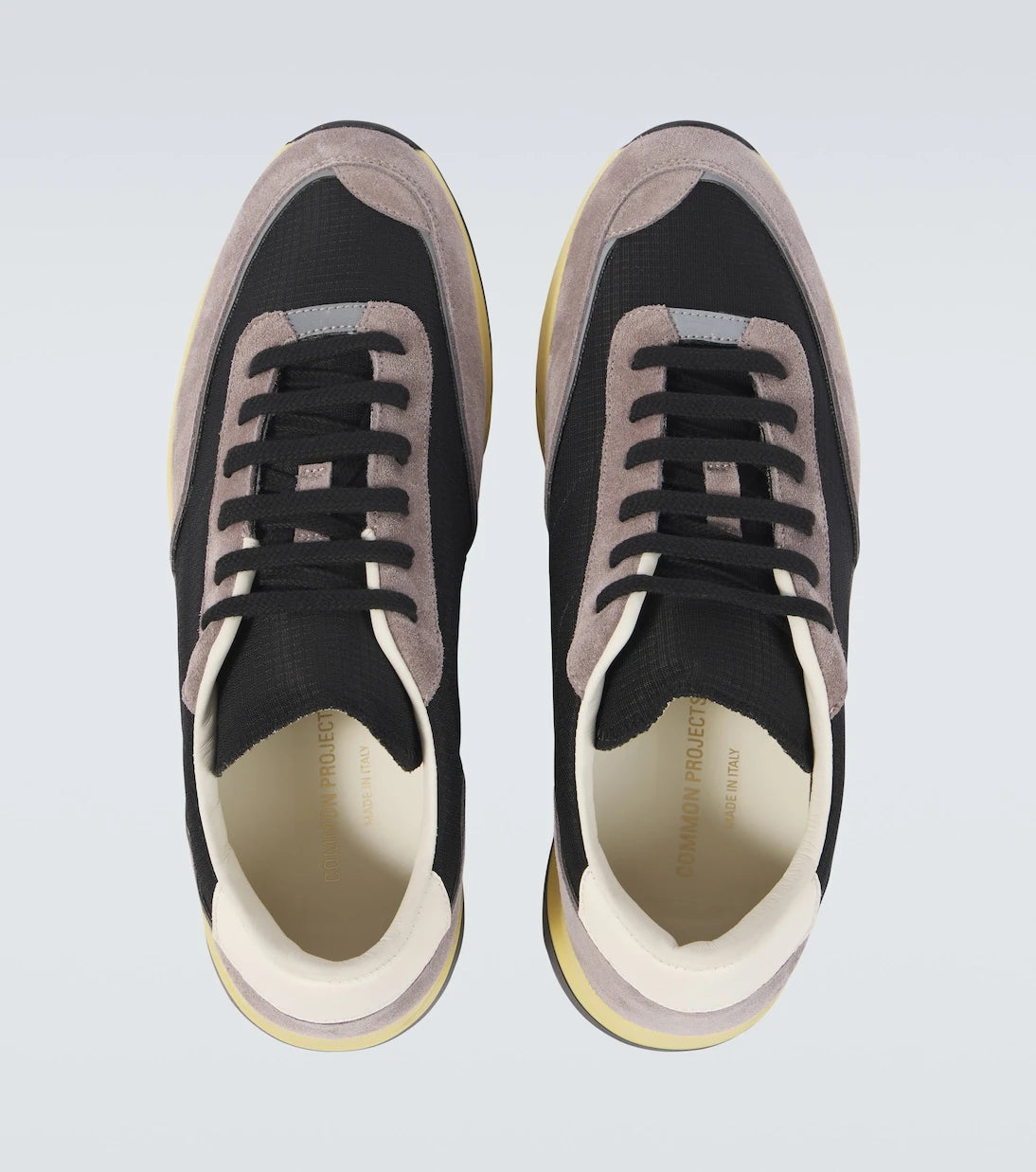 Common Projects - Track Classic suede-trimmed sneakers