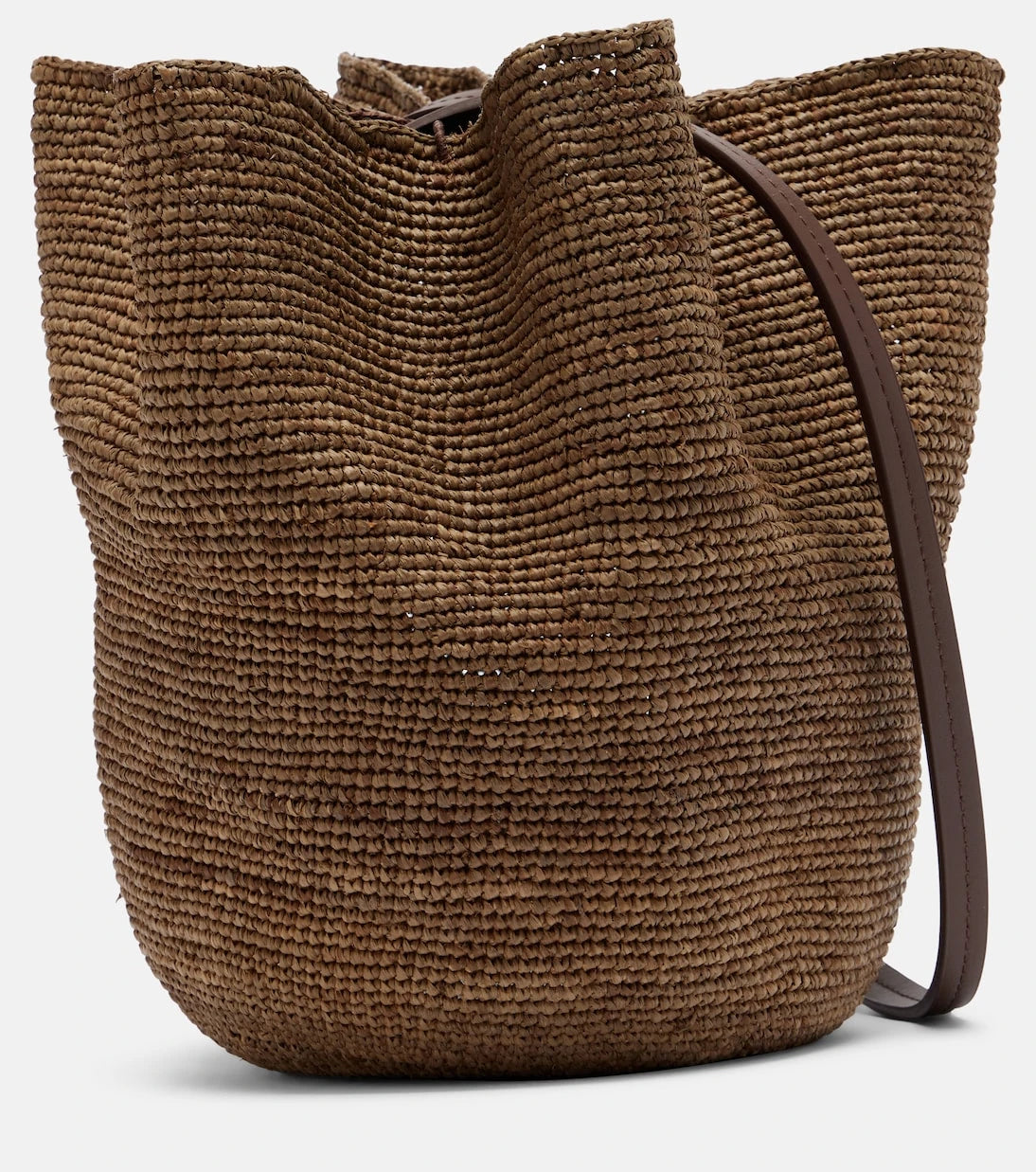 Ruslan Baginskiy - HatBag raffia shoulder bag