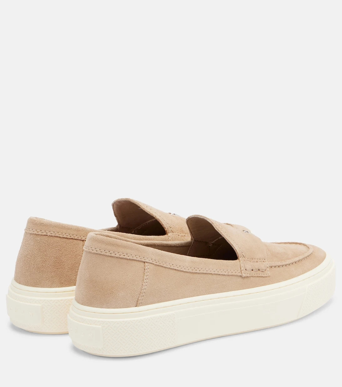Hogan - Crosswind suede loafers