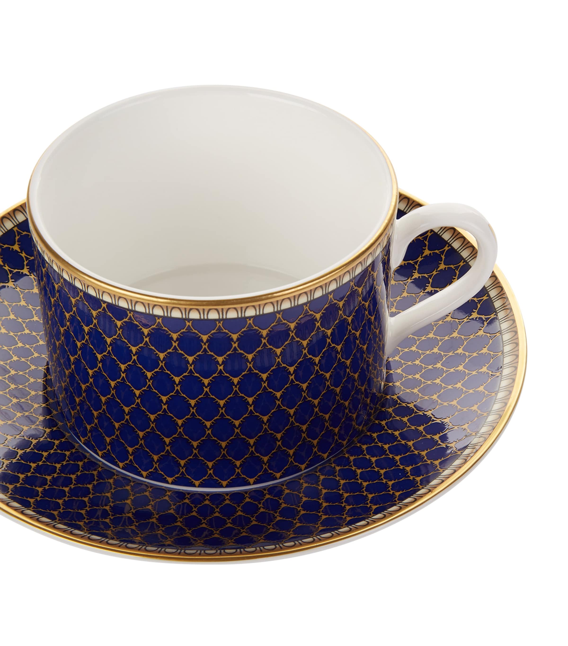 Halcyon Days Antler Trellis Teacup And Saucer