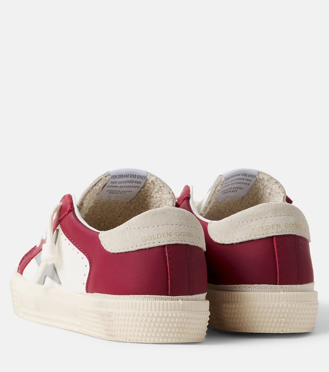 Golden Goose Kids - May leather sneakers