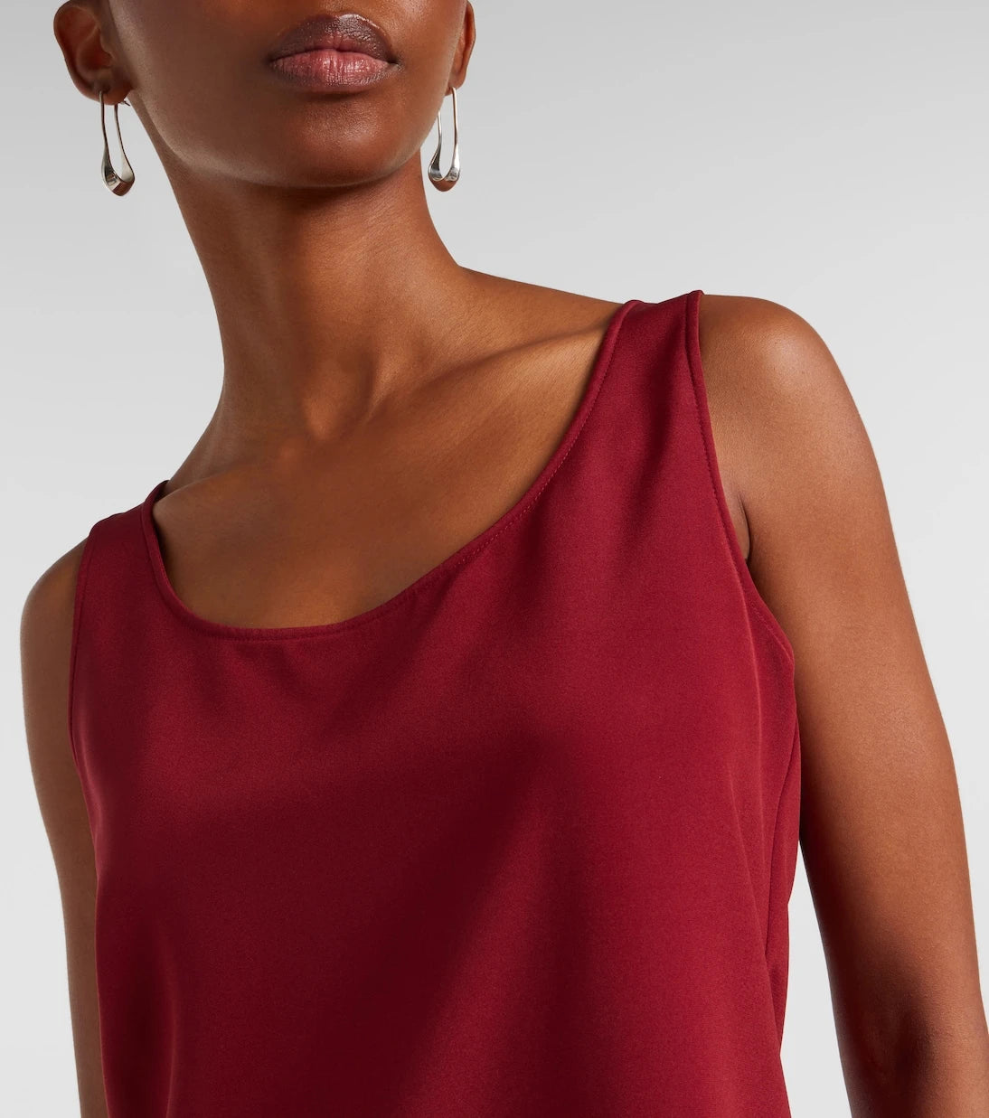 Max Mara - Pecora silk-blend top