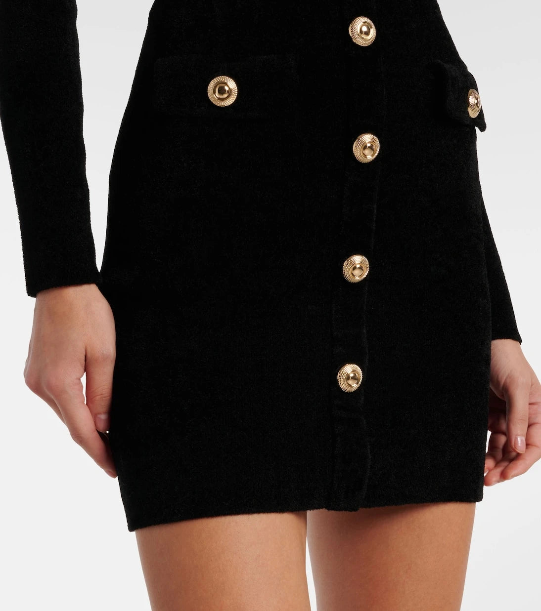 Self-Portrait - Chenille minidress