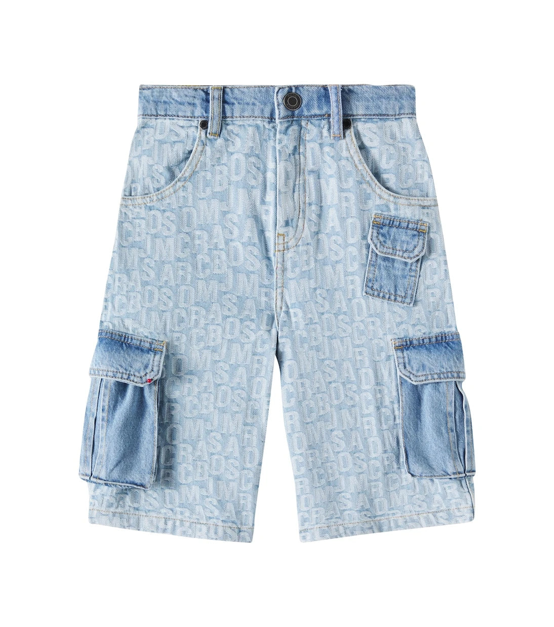Marc Jacobs Kids - Logo denim cargo shorts