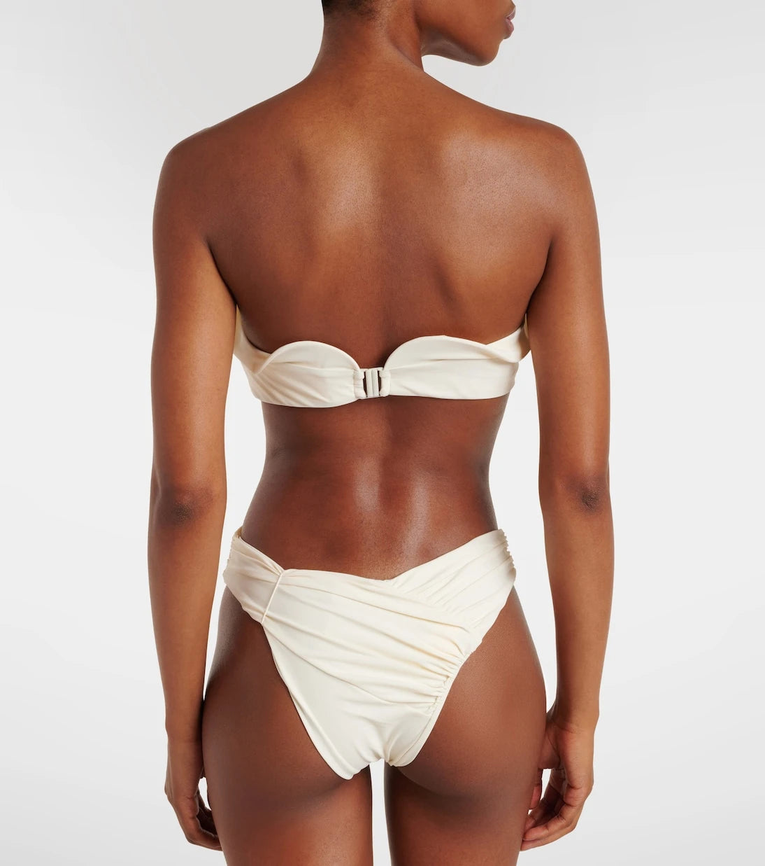 Magda Butrym - Floral-appliqué bikini top