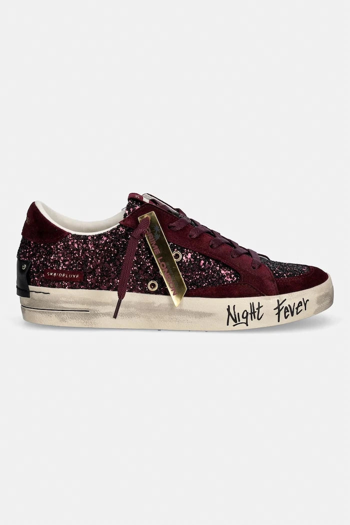 Crime London SK8 DELUXE kadın süet sneaker