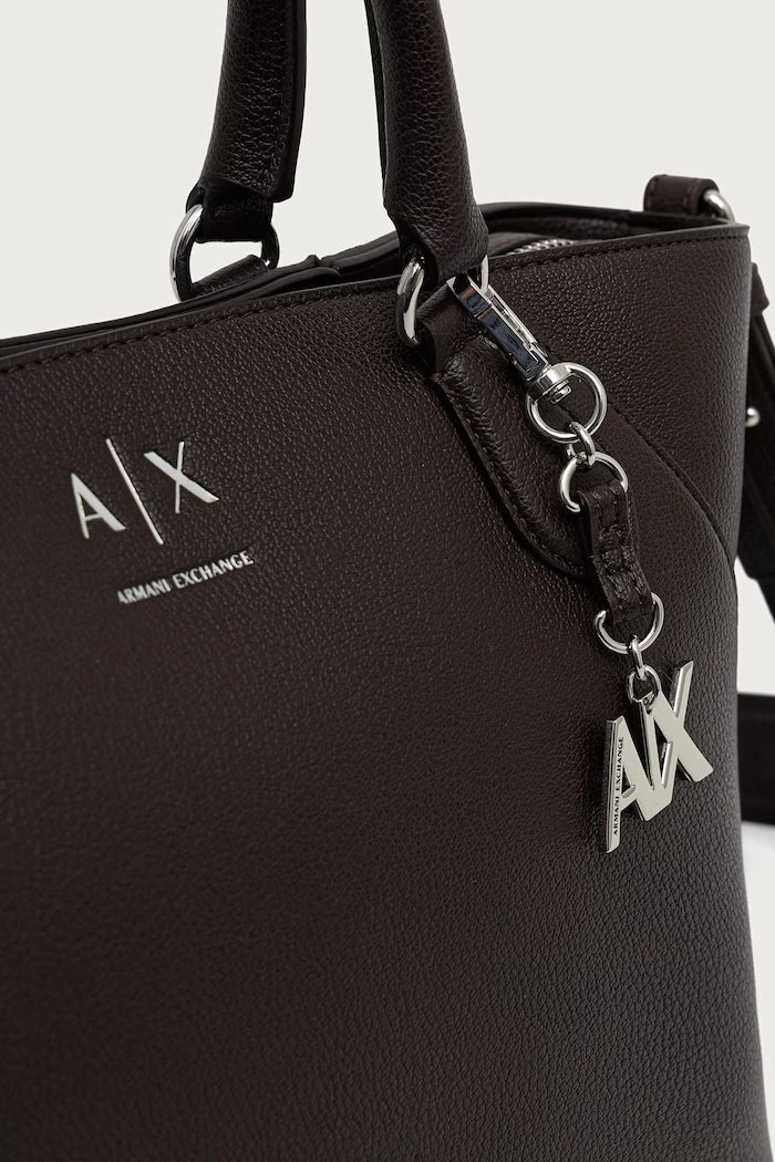 Armani Exchange kadın crossbody suni deri çanta