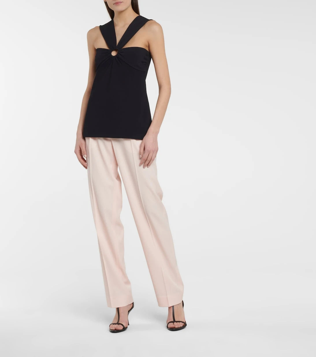 Stella McCartney - Cutout crêpe top