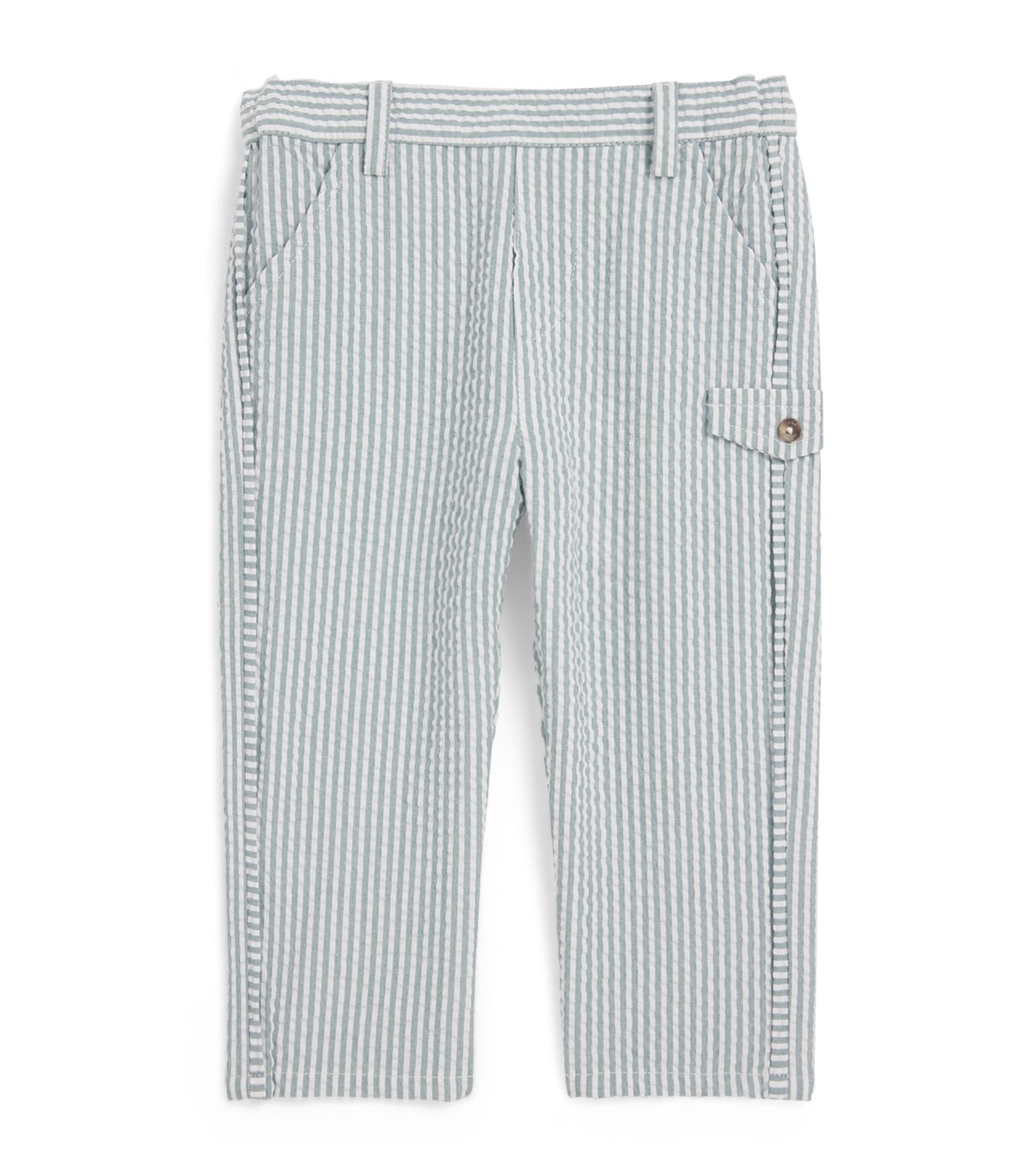 Tartine et Chocolat Cotton-Blend Crepe Stripe Trousers (3 Months - 4 Years)