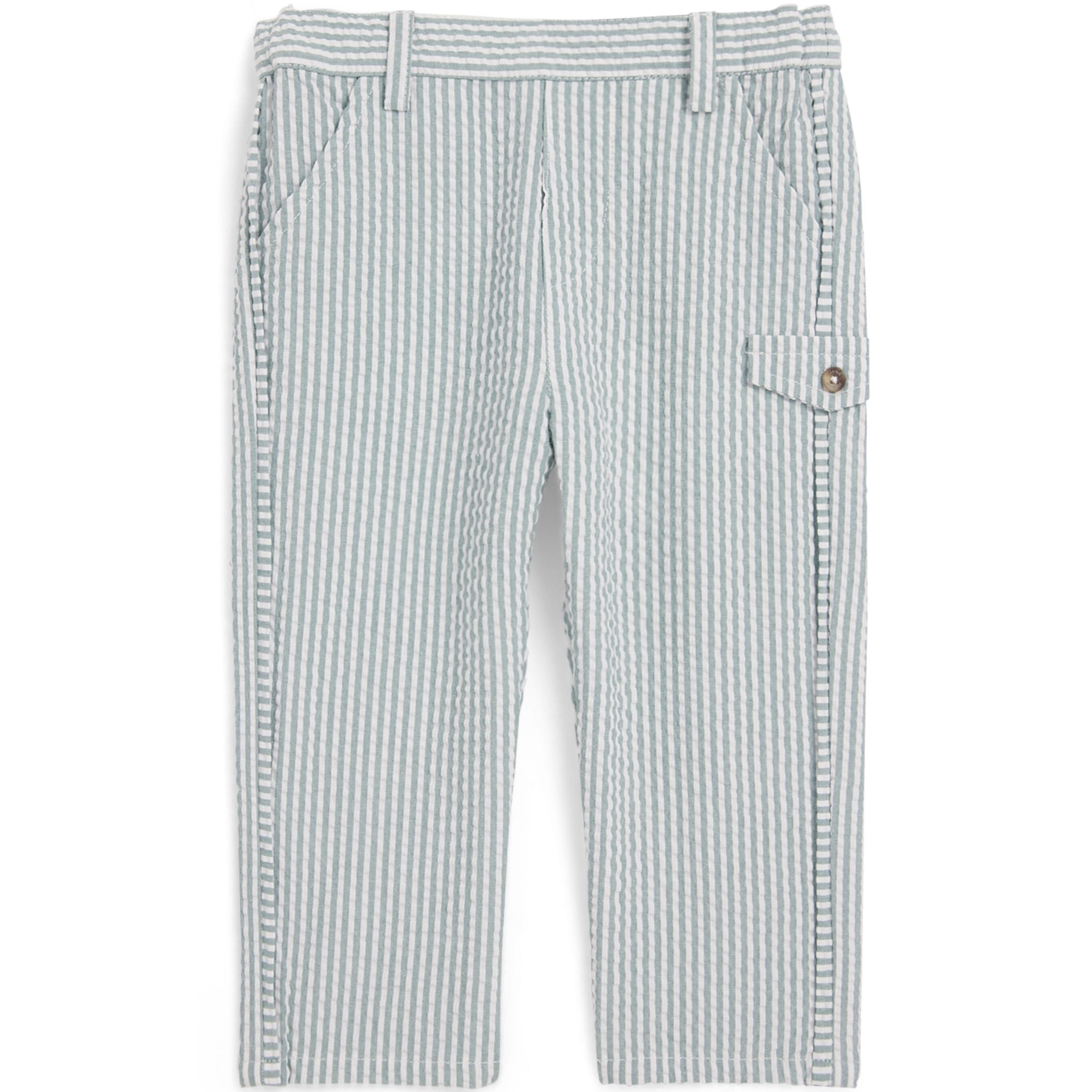 Tartine et Chocolat Cotton-Blend Crepe Stripe Trousers (3 Months - 4 Years)