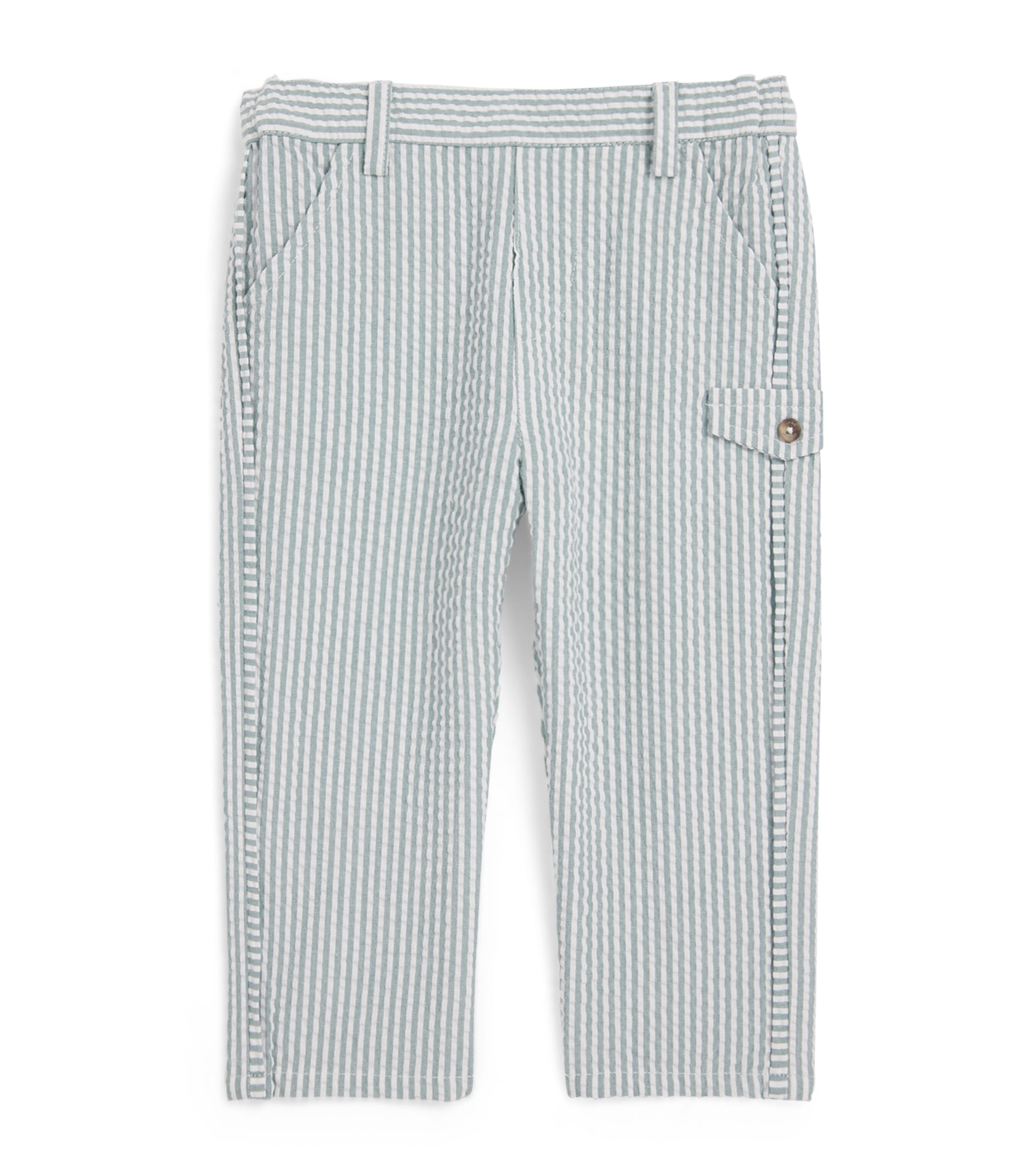 Tartine et Chocolat Cotton-Blend Crepe Stripe Trousers (3 Months - 4 Years)