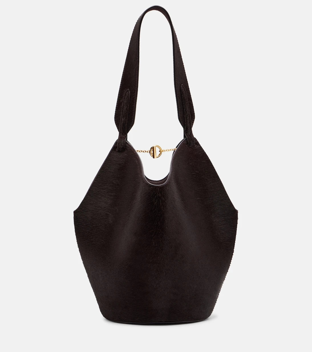 Khaite - Lotus Mini calf hair tote bag