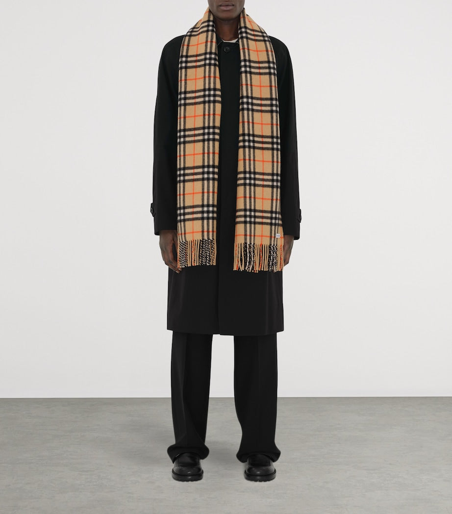 Burberry Cashmere Check Scarf